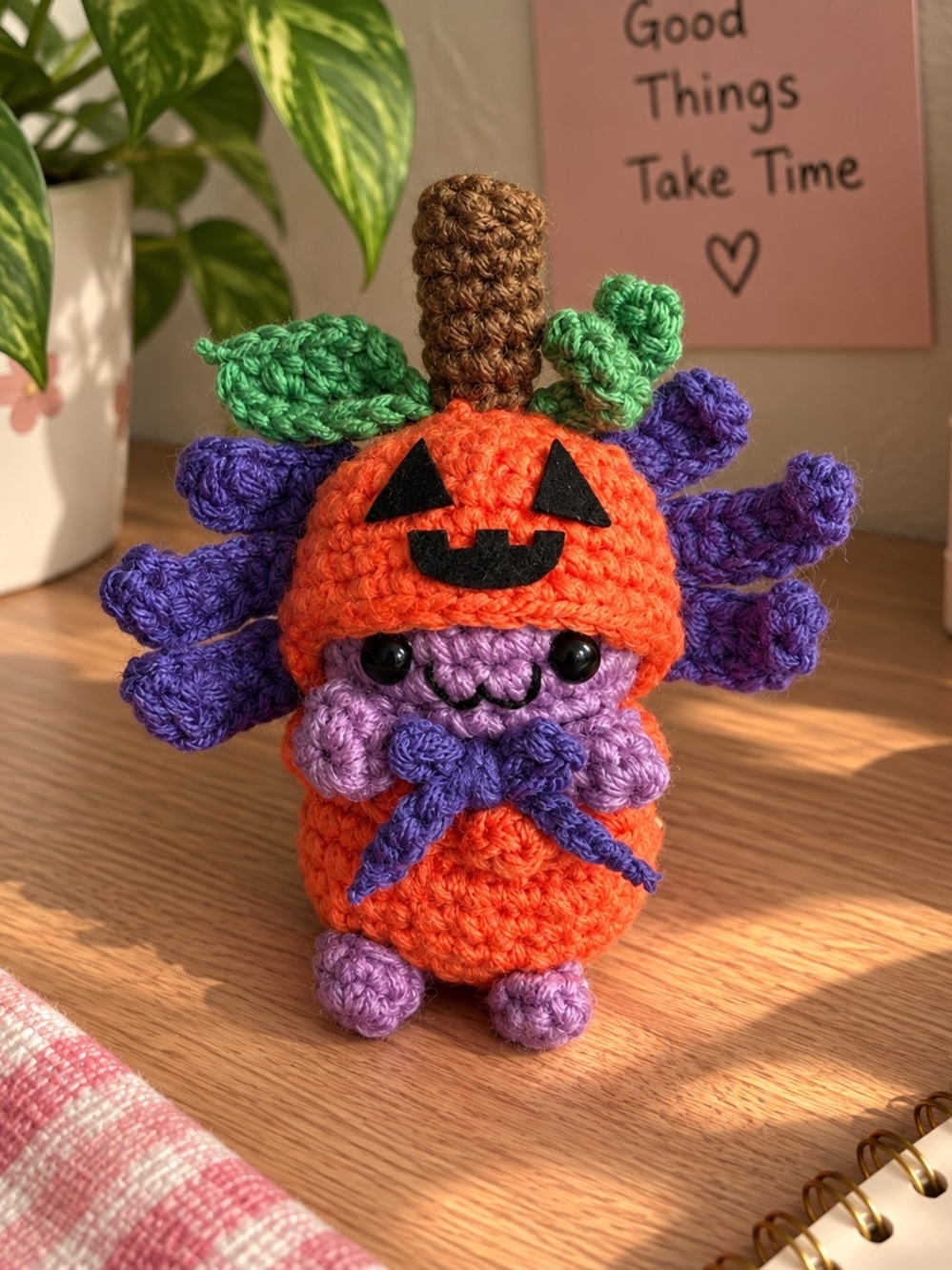 Purple Pumpkin Axolotl ππ